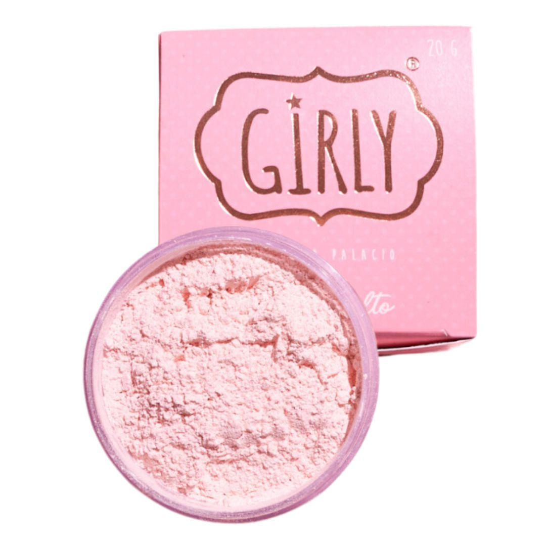 Mini Polvos sueltos Rosados Girly 10 gr