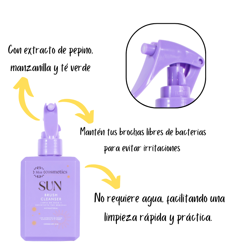 Limpia Brochas en Seco Miis Cosmetics - Imagen 3