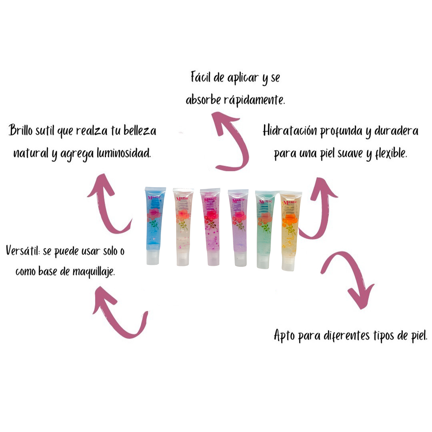 Brillo labial smooth gloss Favor Beauty - Imagen 2