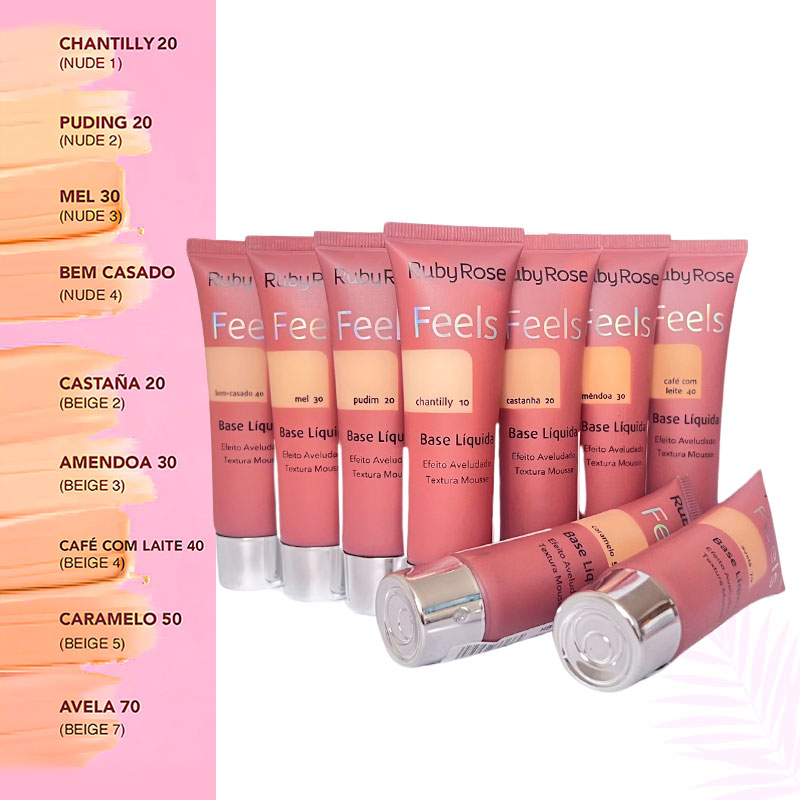 Base Liquida Feels Rubyrose - Imagen 3