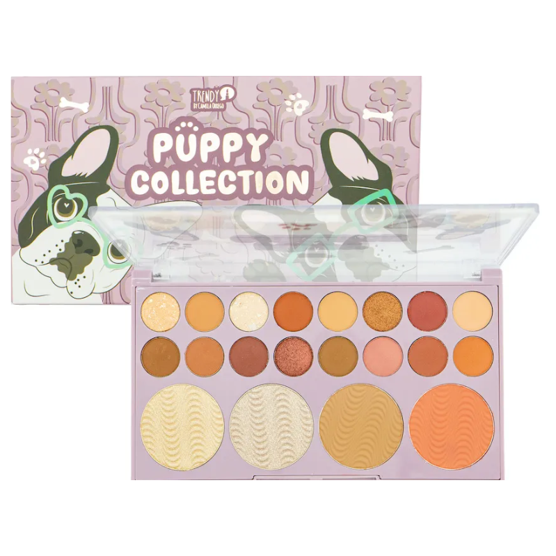 Paleta de sombras Puppie Colection Trendy