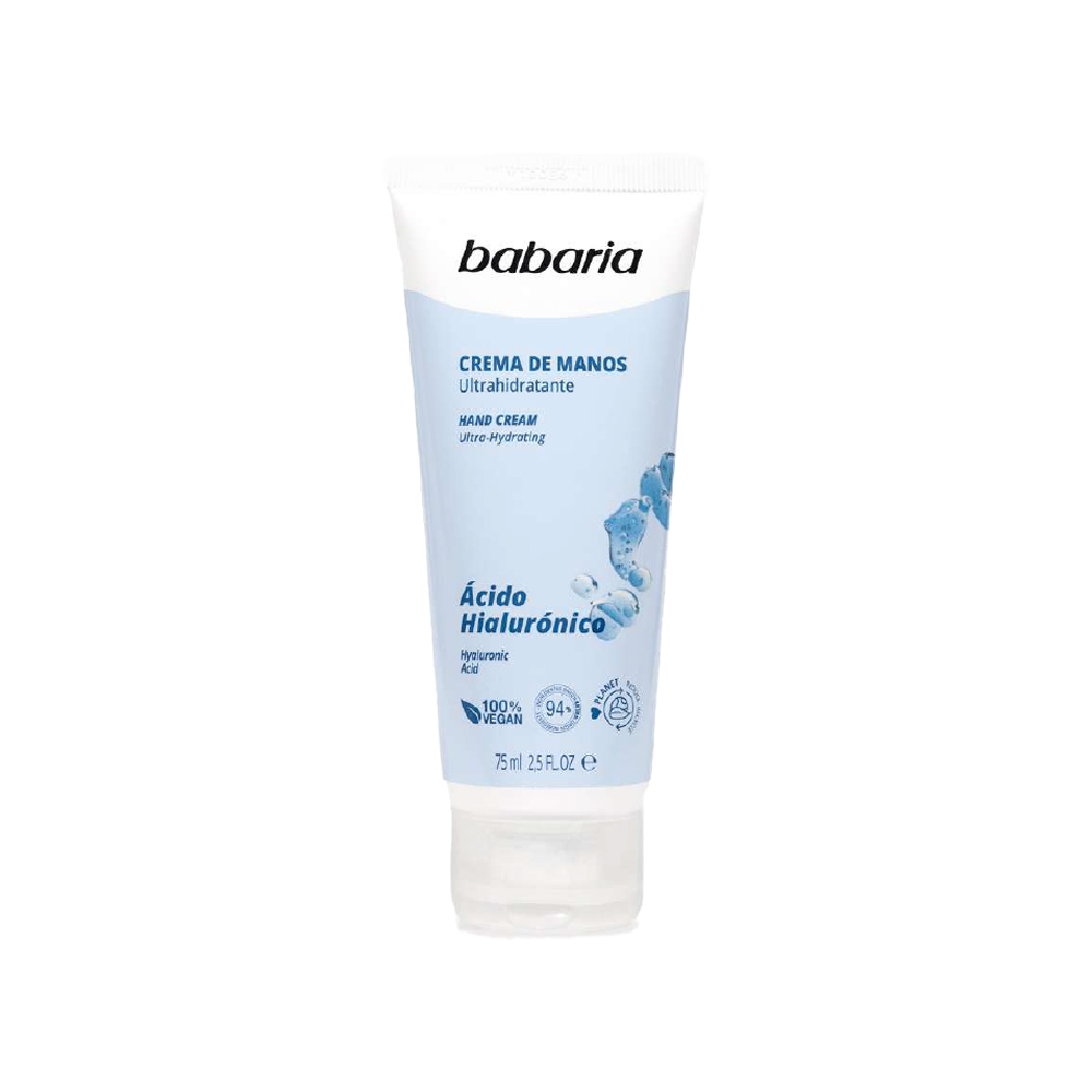 Babaria Crema Mano Acido Hialuronico X 75 ML