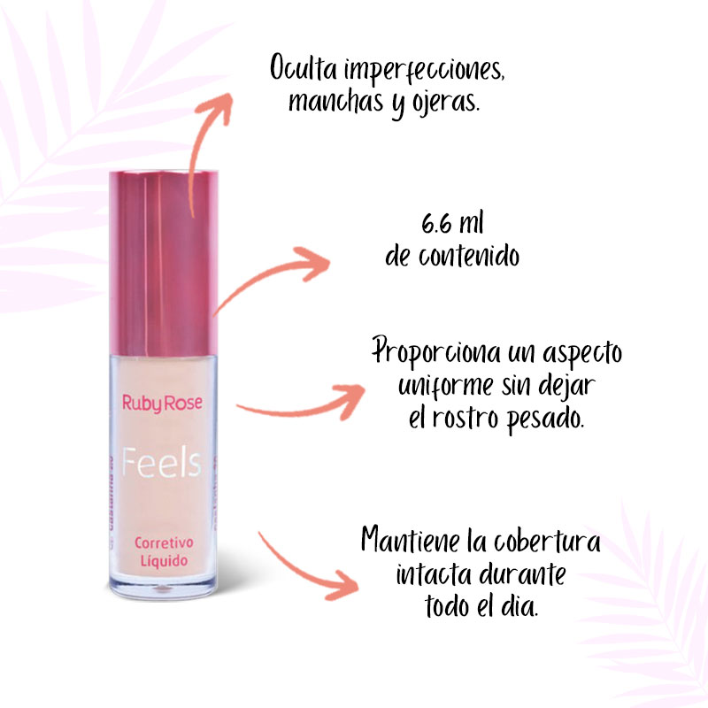 Corrector Feels Rubyrose Profesional - Imagen 2