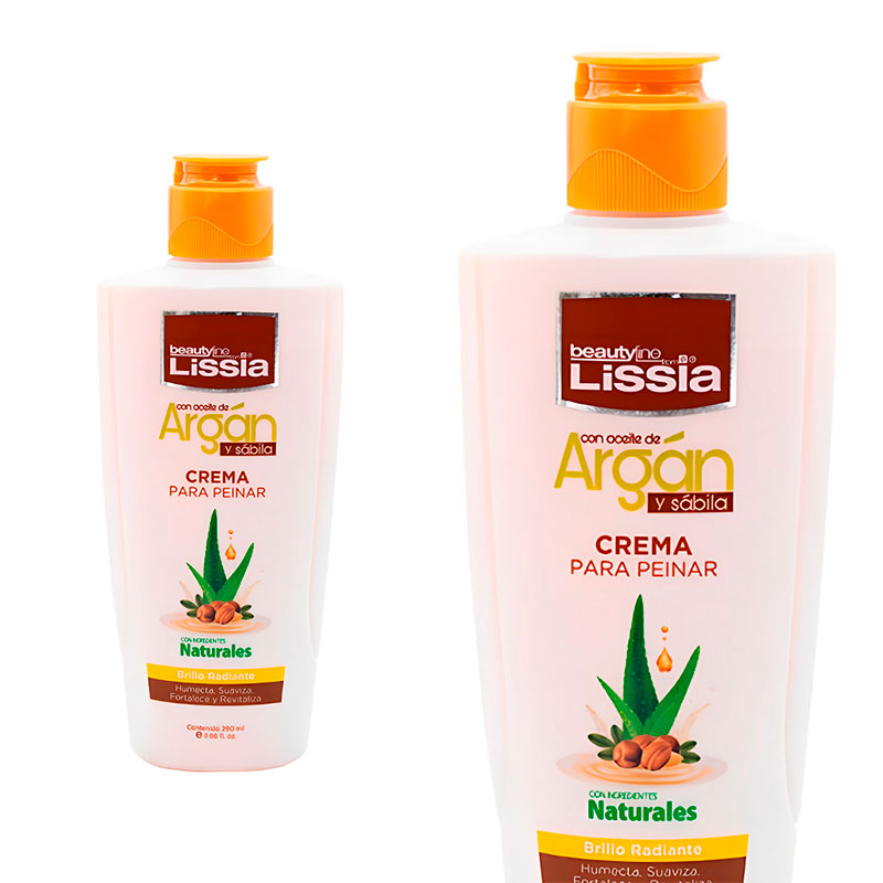 Crema para Peinar Brillo Extremo Aceite de Argan