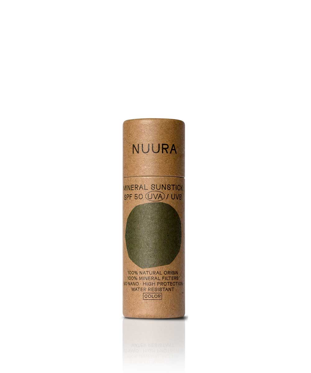Stick Barra Protector Solar Color SPF50 ECO 14ml Nuura