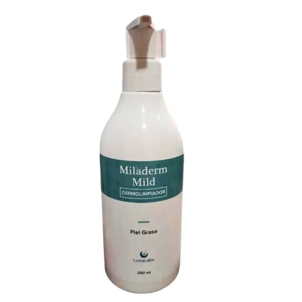 DermiCo Miladerm Mild Dermolimpiador Facial Piel Grasa 250ML