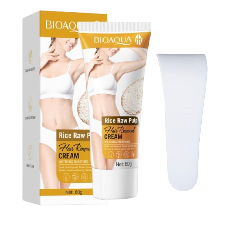 Crema depiladora despigmentante Bioaqua