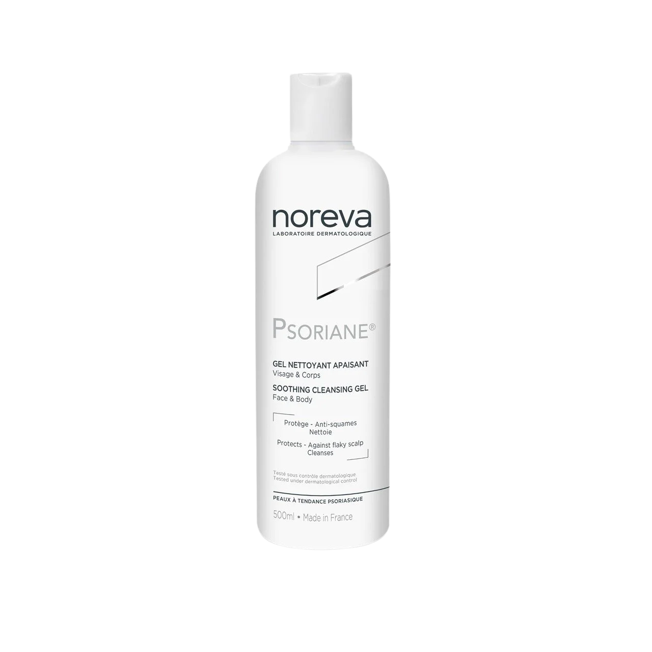 noreva PSORIANE Soothing cleansing gel Gel Limpiador Calmante Rostro y Cuerpo 500 ml