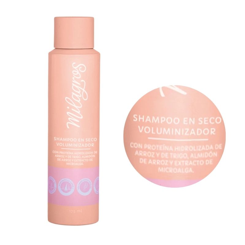 Shampoo voluminizador en seco Milagros