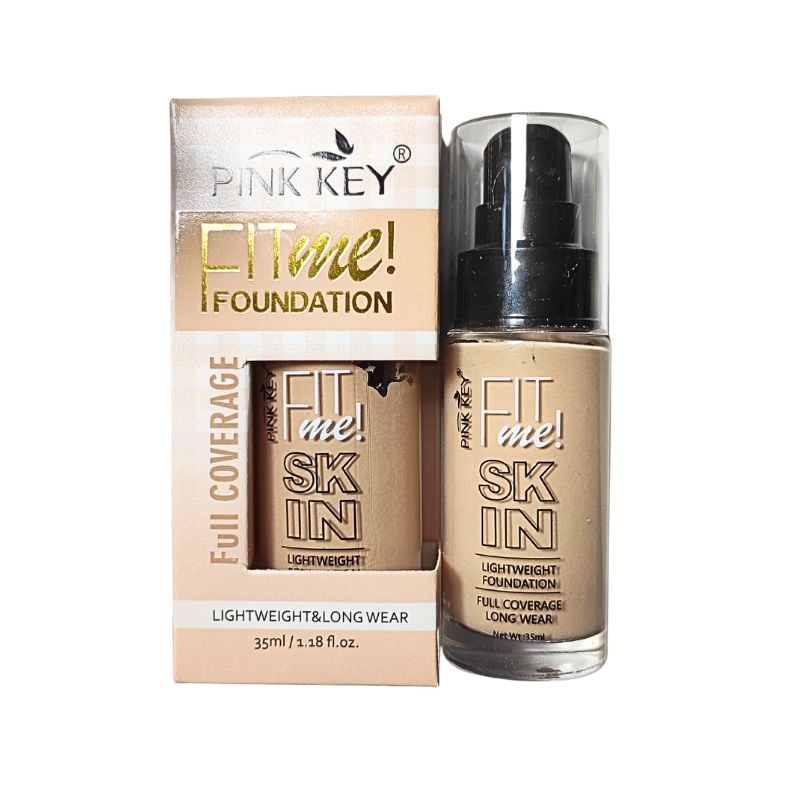 Base liquida Mate alta cobertura Fit me Pink key
