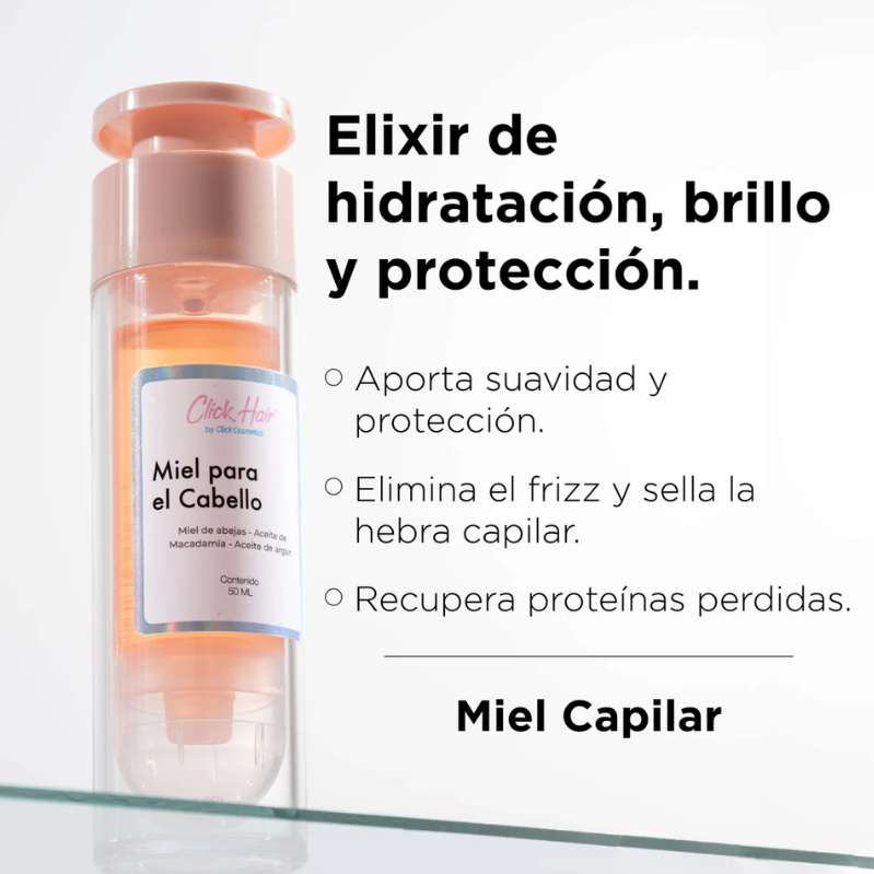 Miel capilar hidratante Clik Hair - Imagen 2