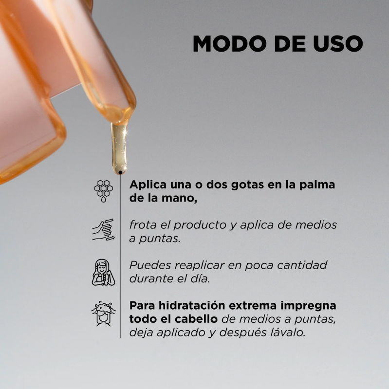 Miel capilar hidratante Clik Hair - Imagen 3