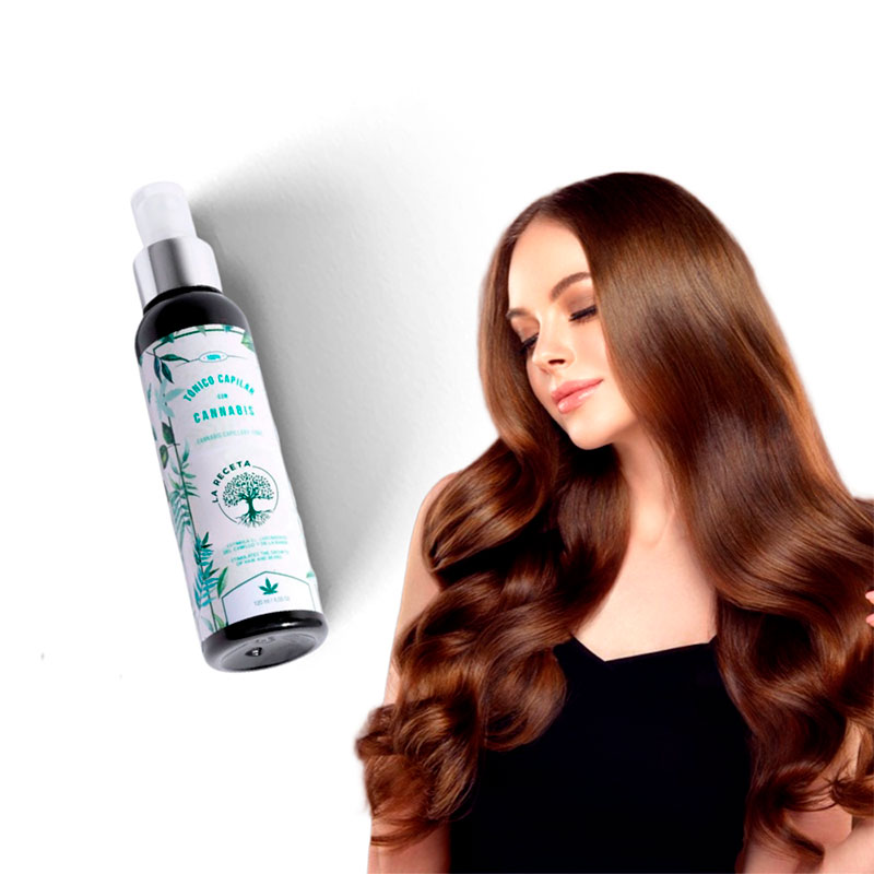 Tónico Crecimiento Capilar y Barba LA RECETA CBD - Imagen 3